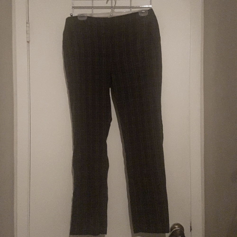 Black Plaid Reitman Dress Pants, Size 9